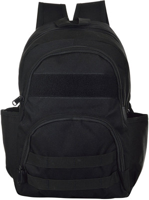 

Iris Black Casual Ultra Lightweight Water Resistant Hiking 18 L Backpack(Black)