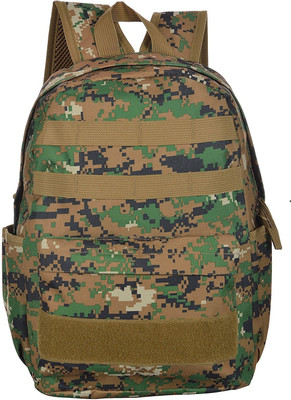 

Iris Casual Ultra Lightweight Water Resistant Hiking 18 L Backpack(Multicolor), Military green