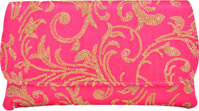 

vastresha party wear sling bag Sling Bag(Pink, 4 inch)