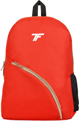 

Fashion Track Men & Women Red Polyester Backpack Waterproof Backpack(Red, 21 L)