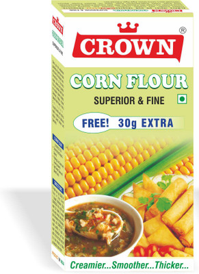 CROWN FOODS Corn Flour Starch Powder(390 g)