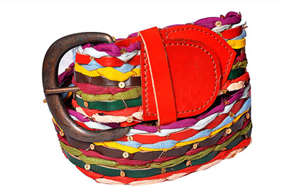 

Dev Men Multicolor Genuine Leather Belt, Muticolor