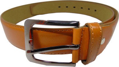 

ADPAAR Men & Women Casual Khaki Artificial Leather Belt, Kahki