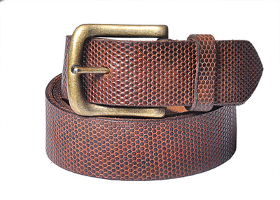 

Hi Men Brown Genuine Leather Belt
