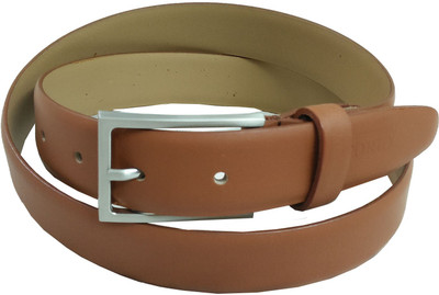 

eXcorio Men Formal Tan Genuine Leather Belt