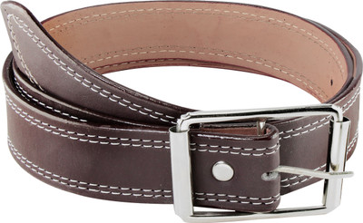 

Rusko Men Casual Brown Genuine Leather Belt