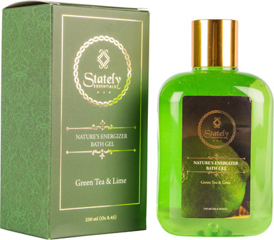 

Stately Essentials NATURE'S ENERGIZER BATH GEL (GREEN TEA & LIME SHOWER GEL)(250 ml)