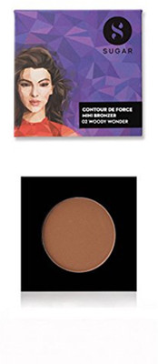 

Sugar Cosmetics Contour De Force Mini Bronzer(02 Woody Wonder (Warm Brown))