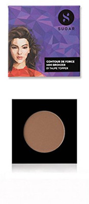 

Sugar Cosmetics Contour De Force Mini Bronzer(01 Taupe Topper (Brown Gray))