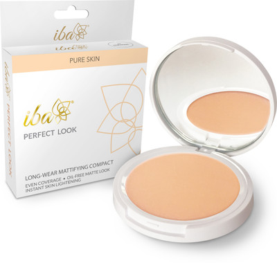 

Iba Halal Care Perfect Look Long-Wear Mattifying Compact(01 Fair Pearl, 9 g)