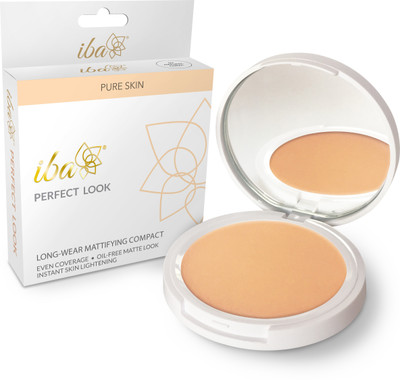 

Iba Halal Care Perfect Look Long-Wear Mattifying Compact(03 Natural Coral, 9 g)