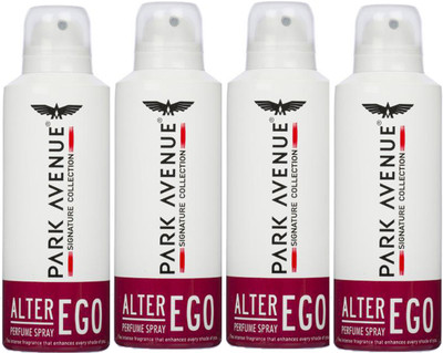 

Park Avenue ALTER EGO DEODORANT SPRAY 140 ML Deodorant Spray - For Men & Women(140 ml, Pack of 4)