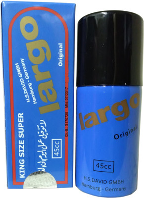 

NightBlue Largo Original Desensitizing (Germany) Body Spray - For Men(45 ml)