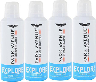 

Park Avenue EXPLORE DEODORANT SPRAY 140 ML Deodorant Spray - For Men & Women(140 ml, Pack of 4)
