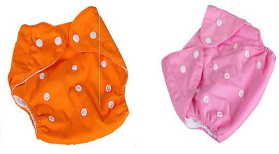 

Babique Baby Washable & Reusable Cloth Diaper Nappies With Wet-free inserts For Babies of Ages 0 to 2 years - New Born - (2 Pieces) - New Born(2 Pieces)