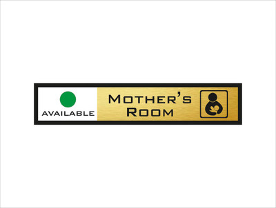 Smedor MOTHERS ROOM AVAILABLE / OCCUPIED Emergency Sign