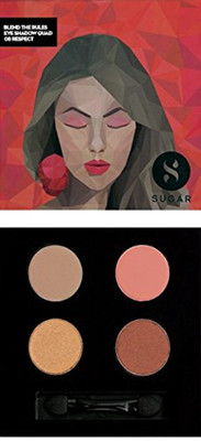 

Sugar Blend The Rules Eyeshadow Quad 5 g(Shade No.- 08 Respect)