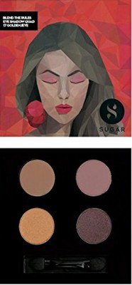 

Sugar Blend The Rules Eyeshadow Quad 5 g(Shade No.- 17 Goldeneye)