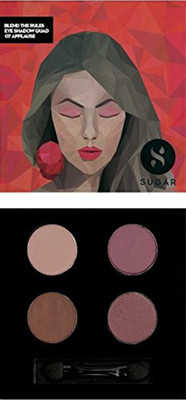 

Sugar Blend The Rules Eyeshadow Quad 5 g(Shade No.- 07 Applause)