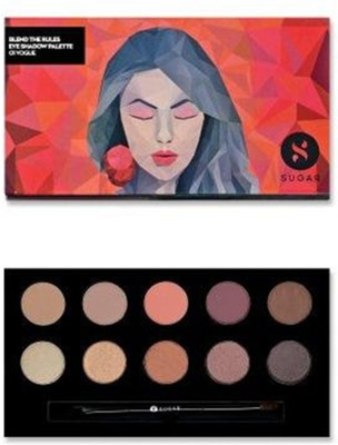 

Sugar Blend The Rules Eye Shadow Palette 12.5 g(Shade No.- 01 Vogue)
