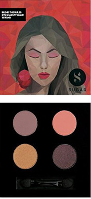 

Sugar Blend The Rules Eyeshadow Quad 5 g(Shade No.- 16 Roar)