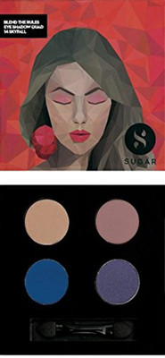 

Sugar Blend The Rules Eyeshadow Quad 5 g(Shade No.- 14 Skyfall)