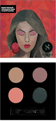 

Sugar Blend The Rules Eyeshadow Quad 5 g(Shade No.- 15 Bootylicious)