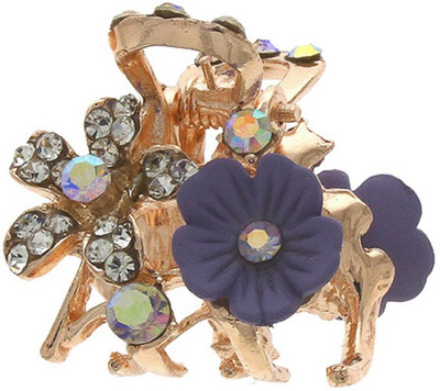

Anuradha ARt jewellery Butterfly hair Clip Hair Claw(Purple)