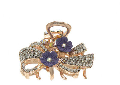 

Anuradha ARt jewellery Butterfly hair Clip Hair Claw(Purple)