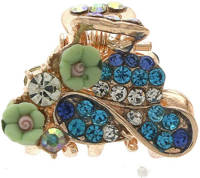 

Anuradha ARt jewellery Butterfly hair Clip Hair Claw(Blue)