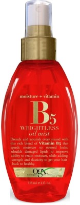 

Ogx Moisture + Vitamin B5 Weightless Oil Mist Spray(118 ml)