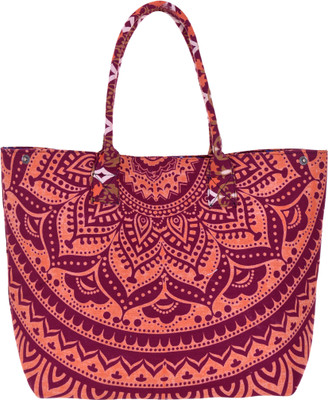 

Handicraft-Palace Tote(Maroon)