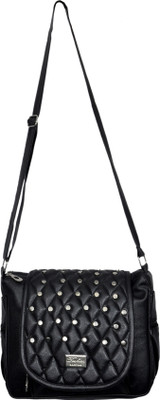 gauravcollections Sling Bag(Black)