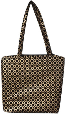 

NavRup Handworks Shoulder Bag(Black, Gold)