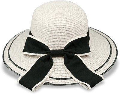 

Tahiro White Polyester Hat(White, Pack of 1