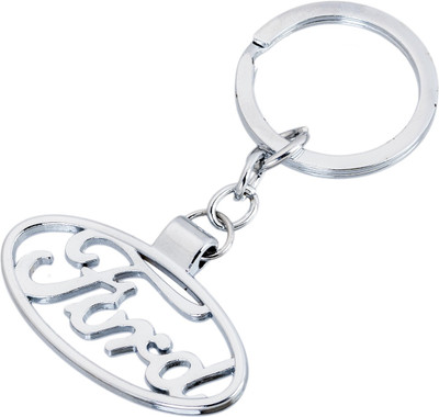 

Shubheksha Ford Logo Silver Metallic Keyring Key Chain