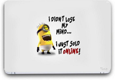 

Gallery 83 ® minion wallpaper wallpaper laptop skin sticker decal, (15 inch x 10 inch) 4297 vinyl laptop decal 15.6 vinyl Laptop Decal 15.6