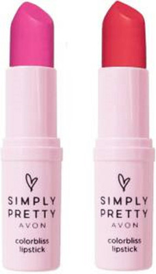 

Avon Anew Simple Pretty Lipstick(Dark Pink, Water Melon)