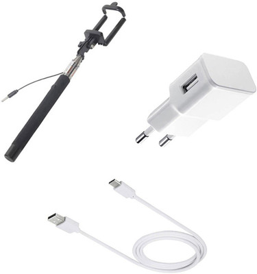 DAKRON Wall Charger Accessory Combo for ZTE Nubia Z17 Mini(White)