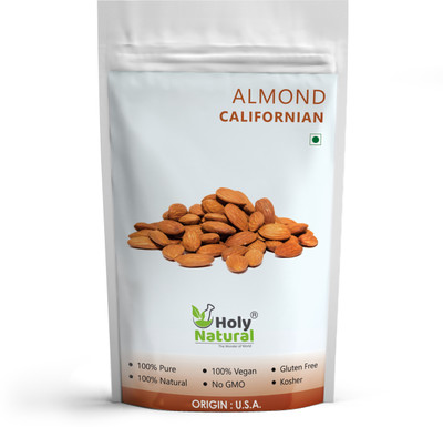 

Holy Natural Almond Calfornian - 1 KG Almonds(1 kg, Box)