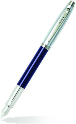 

Sheaffer 100 BLUE BARREL BRUSHED CHROME Fountain Pen