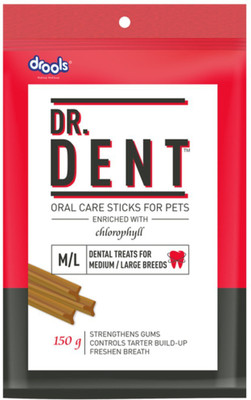 

Drools Dr. Dent Oral Care Sticks Chicken Dog Chew(150 g, Pack of 1)