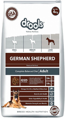 drools German Sheperd Adult 4 kg Chicken 4 kg Dry Dog Food