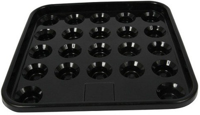 

HR GROUP HR GROUP PLASTIC TRAY FOR FULL SIZE SNOOKER SET Billiard Ball(Pack of 22, Black)