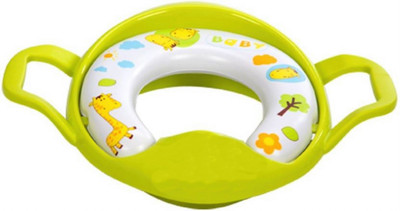 

Toyland Soft Cushion Comfortable Potty Trainer Seat for Potty Training Seat with Support Handles for kids TYLBYPS032 Potty Seat(Multicolor)