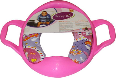 

Toyland Soft Cushion Comfortable Potty Trainer Seat for Potty Training Seat with Support Handles for kids TYLBYPS074 Potty Seat(Multicolor)