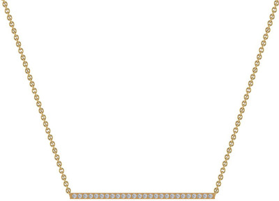 

Vannajewels CDFJN-0036A Princess Yellow Gold Precious Necklace(14kt)