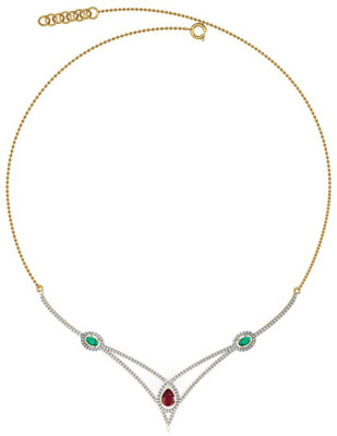 

Vannajewels CDFJN-0005A Choker Yellow Gold Precious Necklace(14kt)
