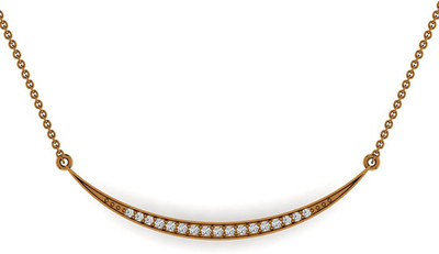 

Vannajewels CDFJN-0078 Princess Yellow Gold Precious Necklace(18kt)