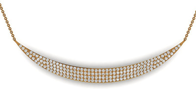 

Vannajewels CDFJN-0075A Princess Yellow Gold Precious Necklace(14kt)